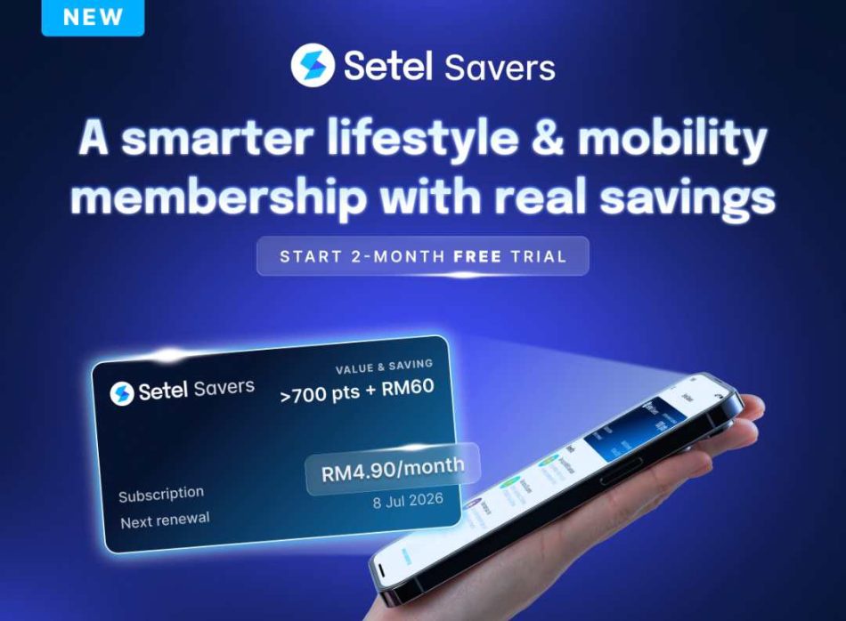 Image from: Setel Hadir Dengan Perkhidmatan Langganan Bulanan “Setel Savers” Pada Harga RM4.90 Sebulan
