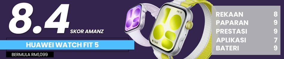 Image from: Ulasan Huawei Watch Fit 5 Pro – Naik Taraf Kecil Dengan Impak Besar