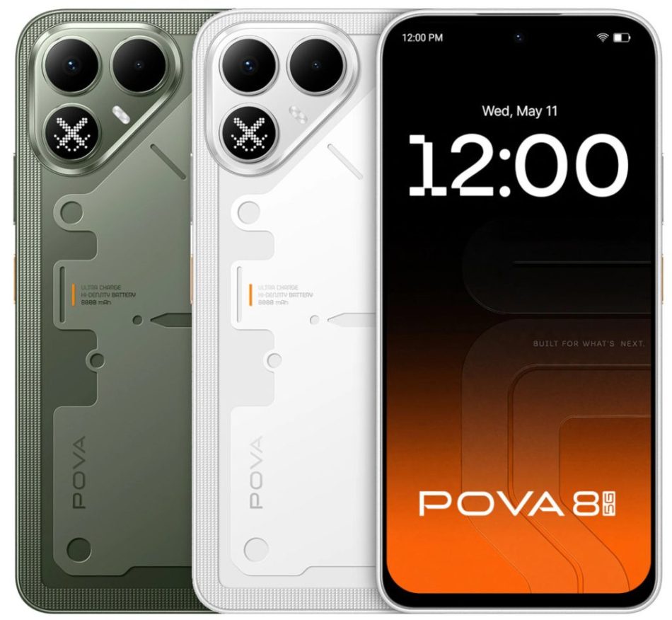 Image from: TECNO POVA 8 5G Kini Di Malaysia Pada Harga RM1,399 – Hadir Bersama Alive Matrix Display