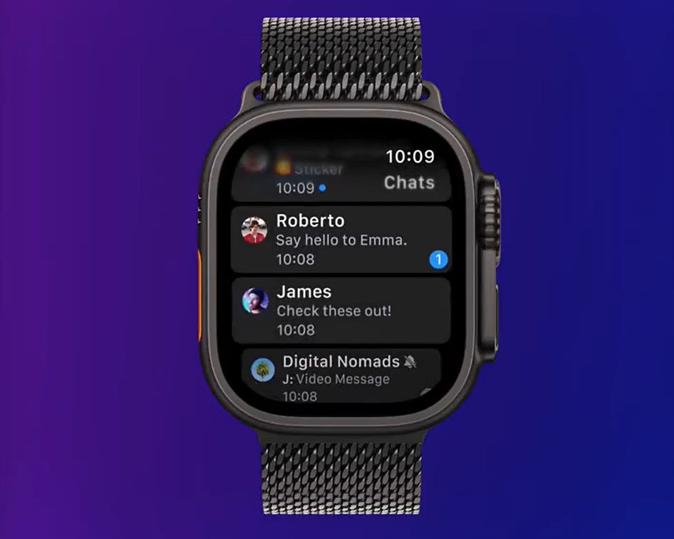 Image from: Telegram Kembali Dengan Aplikasi Rasmi Untuk Apple Watch