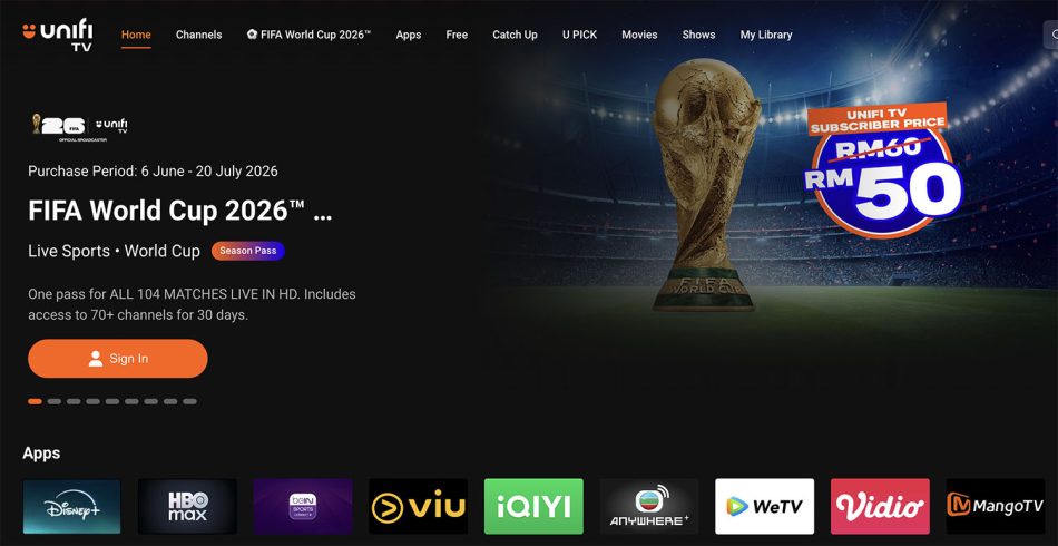 Image from: Macam Mana Nak Tengok Piala Dunia 2026 Di Malaysia?
