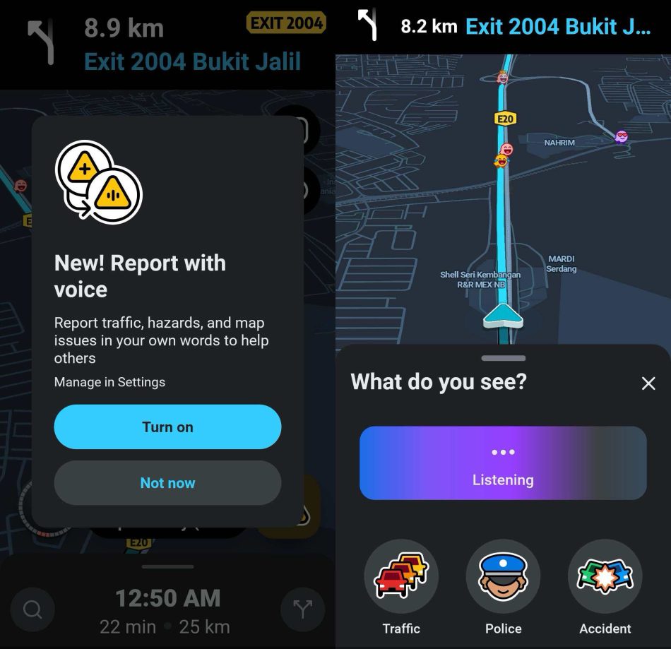 Image from: Waze Kini Membolehkan Pengguna Malaysia Melapor Insiden Menggunakan Input Suara