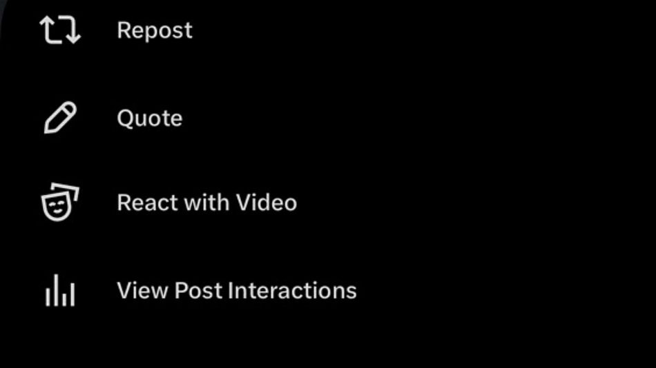 Image from: X Perkenalkan Ciri Reaksi Dalam Bentuk Video Untuk Peranti iOS