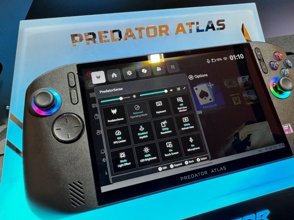 Image from: Pandang Pertama Acer Predator Atlas 8 – Pencabar Baru Masuk Gelanggang