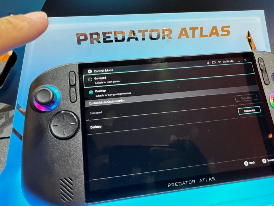 Image from: Pandang Pertama Acer Predator Atlas 8 – Pencabar Baru Masuk Gelanggang
