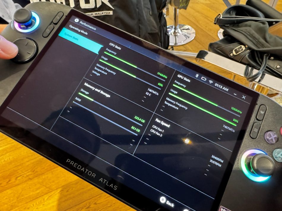 Image from: Pandang Pertama Acer Predator Atlas 8 – Pencabar Baru Masuk Gelanggang