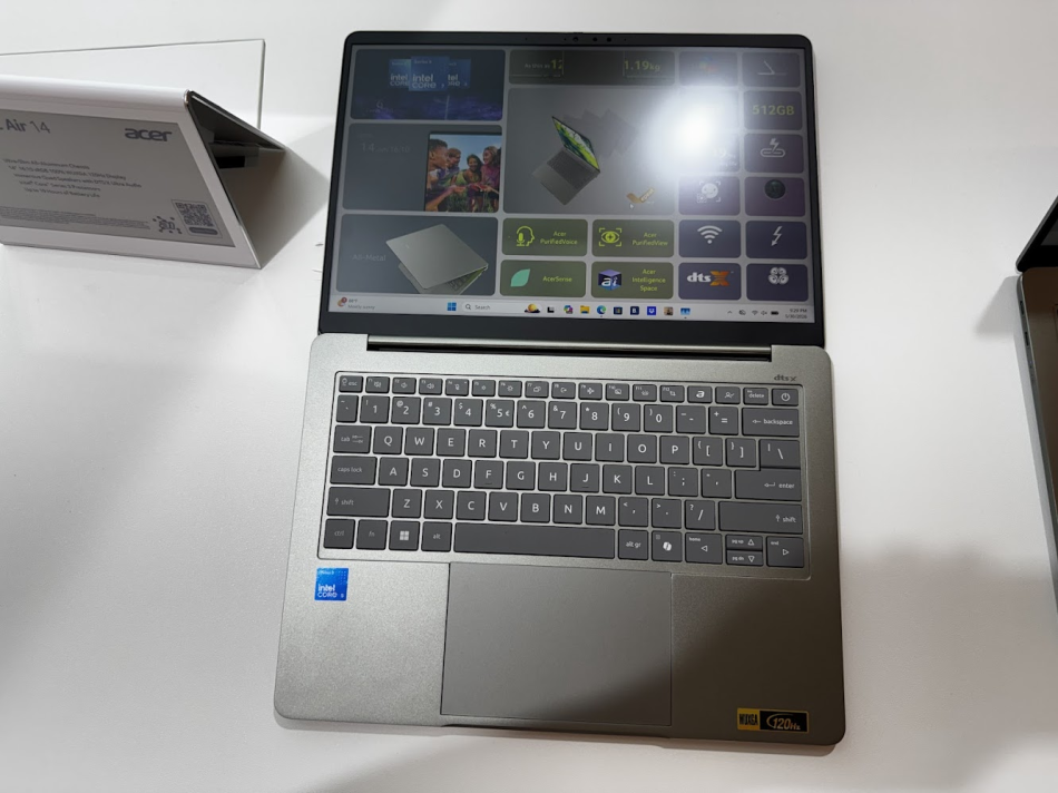Image from: Pandang Pertama Acer Swift Air 14 – Penawaran Mampu-Milik Atau Kompromi Semata-Mata?