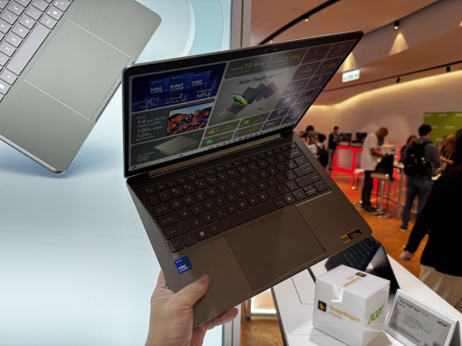 Image from: Pandang Pertama Acer Swift Air 14 – Penawaran Mampu-Milik Atau Kompromi Semata-Mata?