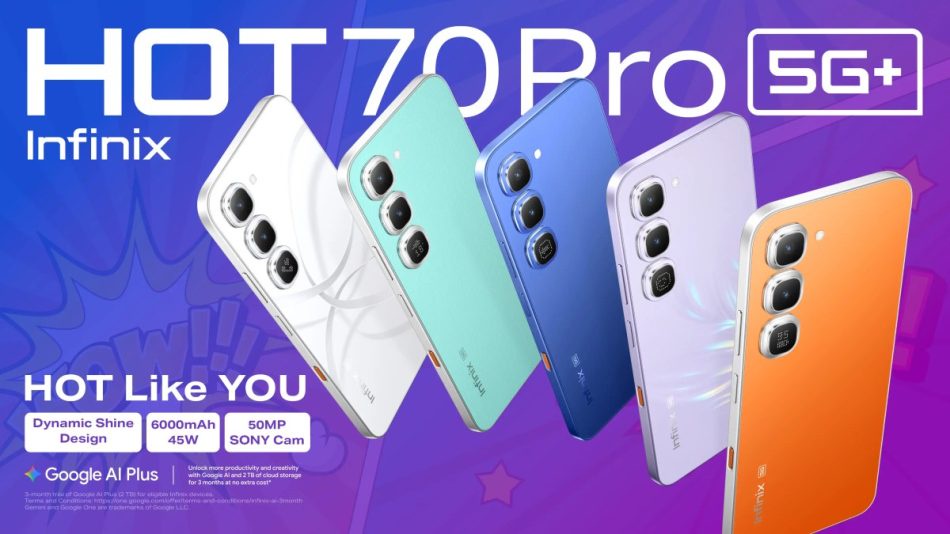 Image from: Infinix Hot 70 Pro Dilancarkan Dengan Cip MediaTek Dimensity 7100