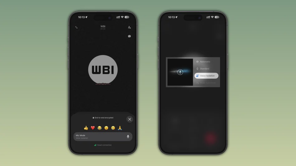 Image from: WhatsApp Menguji Fungsi “Mic Mode Controls” Pada Peranti iOS