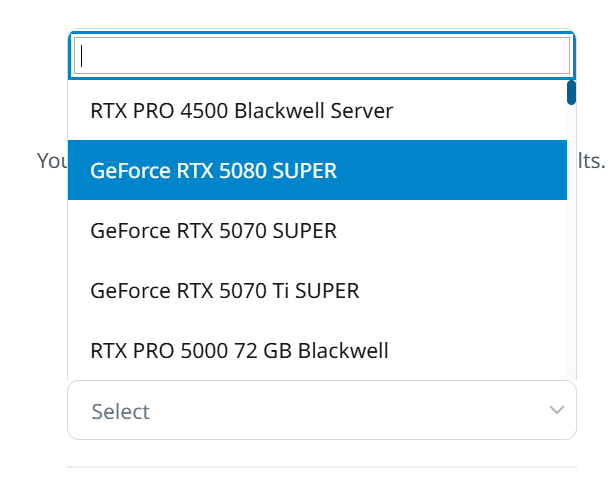 Image from: Siri Kad Grafik NVIDIA GeForce RTX 50 Super Disenaraikan Di Laman Web Seasonic