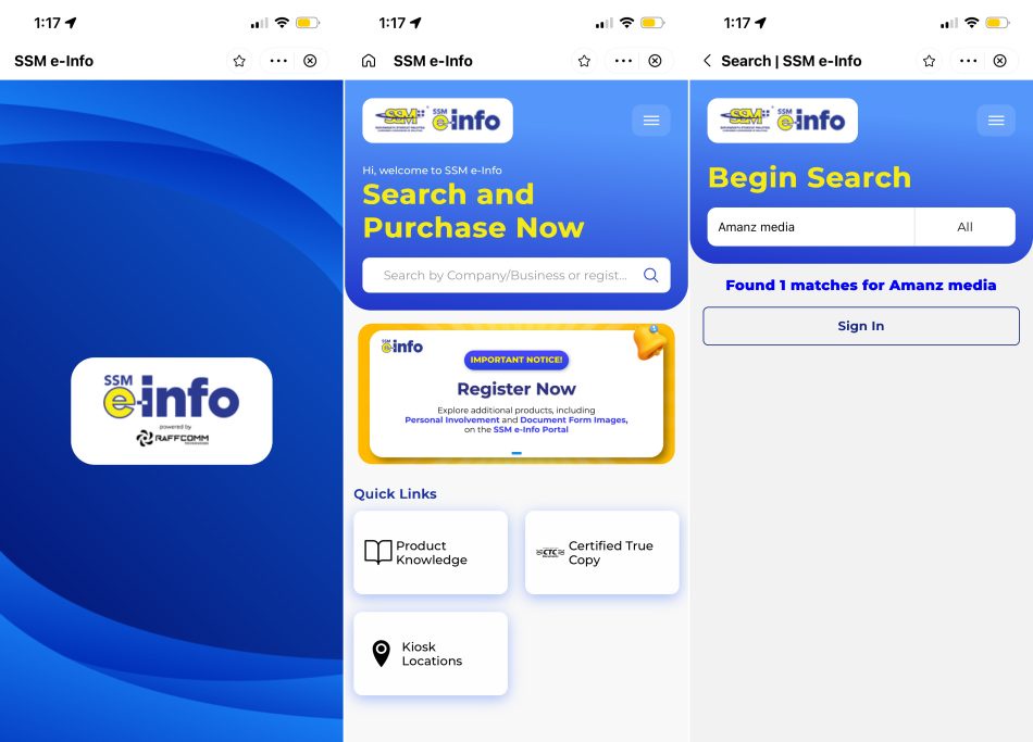Image from: TNG eWallet Kini Turut Membolehkan Anda Membeli Maklumat SSM Terus Melalui Aplikasi
