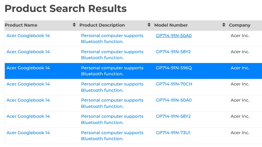 Image from: Butiran Acer Googlebook 14 Tertiris – Dikuasakan Cip Intel Panther Lake, Paparan Skrin OLED