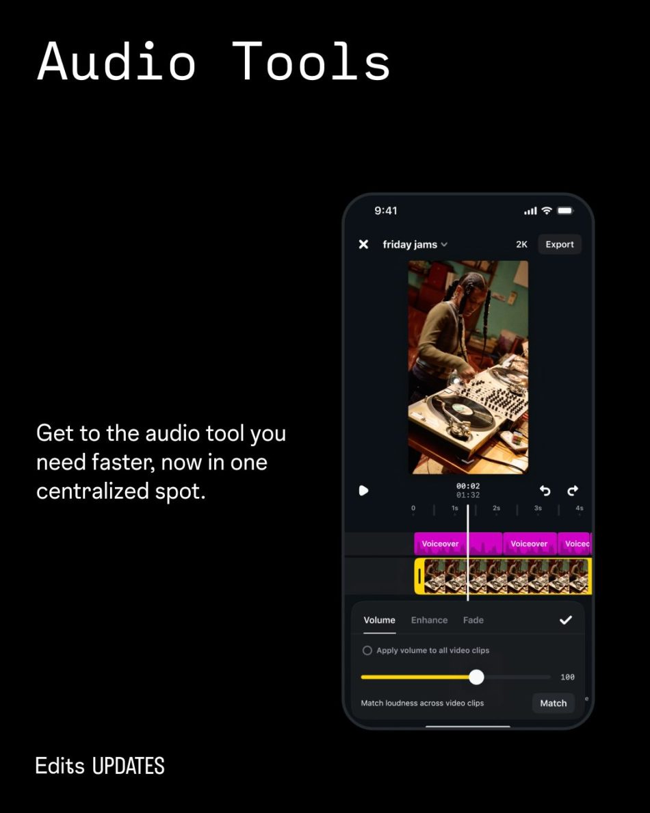Image from: Video Edits Kini Boleh Dikongsi Terus Ke Stories Instagram