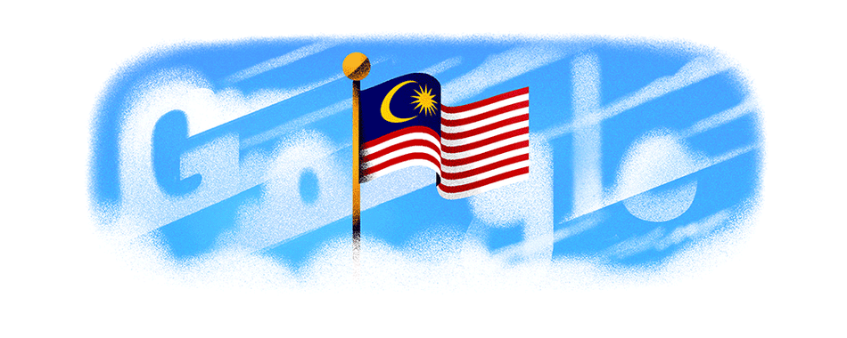 Image from: Google Menggunakan Rekaan Doodle Yang Sama Seperti Tahun Lepas Untuk Hari Kebangsaan 2026