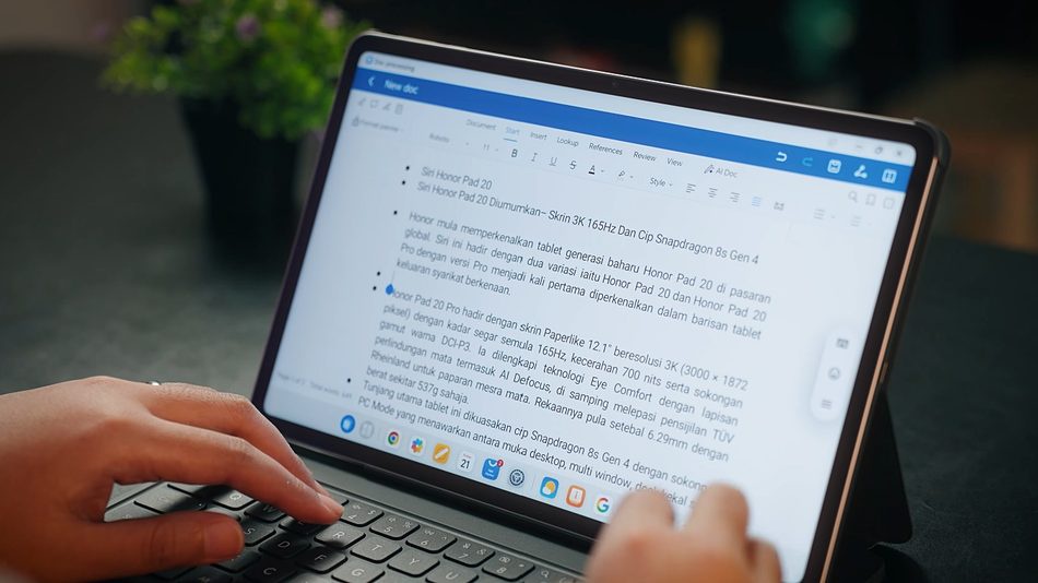Image from: HONOR Pad 20 Pro – Tablet Pintar Dengan PC Mode, Diskaun 15% Untuk Pelajar!