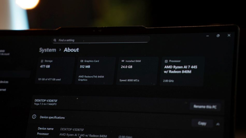 Image from: Ulasan Lenovo Yoga 7a 2-in-1 (Gen 11) – Komputer Riba Dan Tablet Serba Boleh