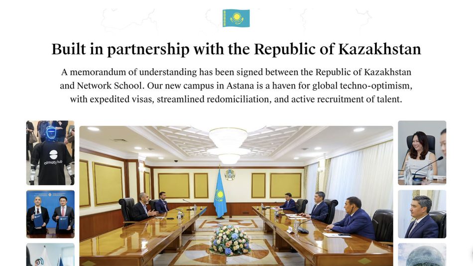 Image from: Selepas Dihalau Dari Johor, Network School Dibuka Pula Di Kazakhstan