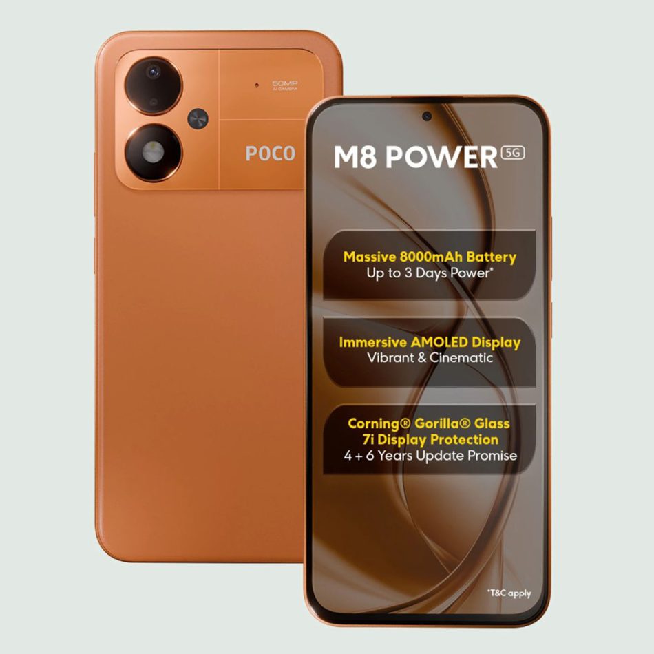 Image from: Poco M8 Power Dilancarkan Dengan Bateri 8000 mAh