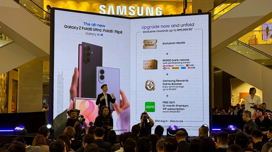 Image from: Siri Samsung Galaxy Z Fold8 Sudah Boleh Dibeli Di Malaysia – Promosi Eksklusif Dengan Rebat Sehingga RM800