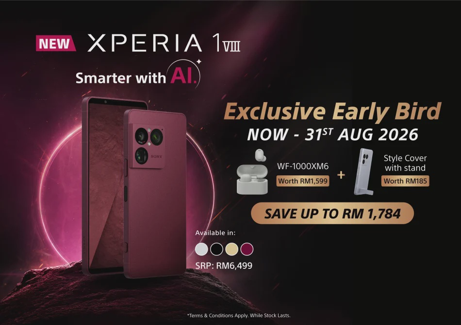 Image from: Sony Xperia 1 VIII Kini Rasmi Ditawarkan Di Malaysia Pada Harga RM6499