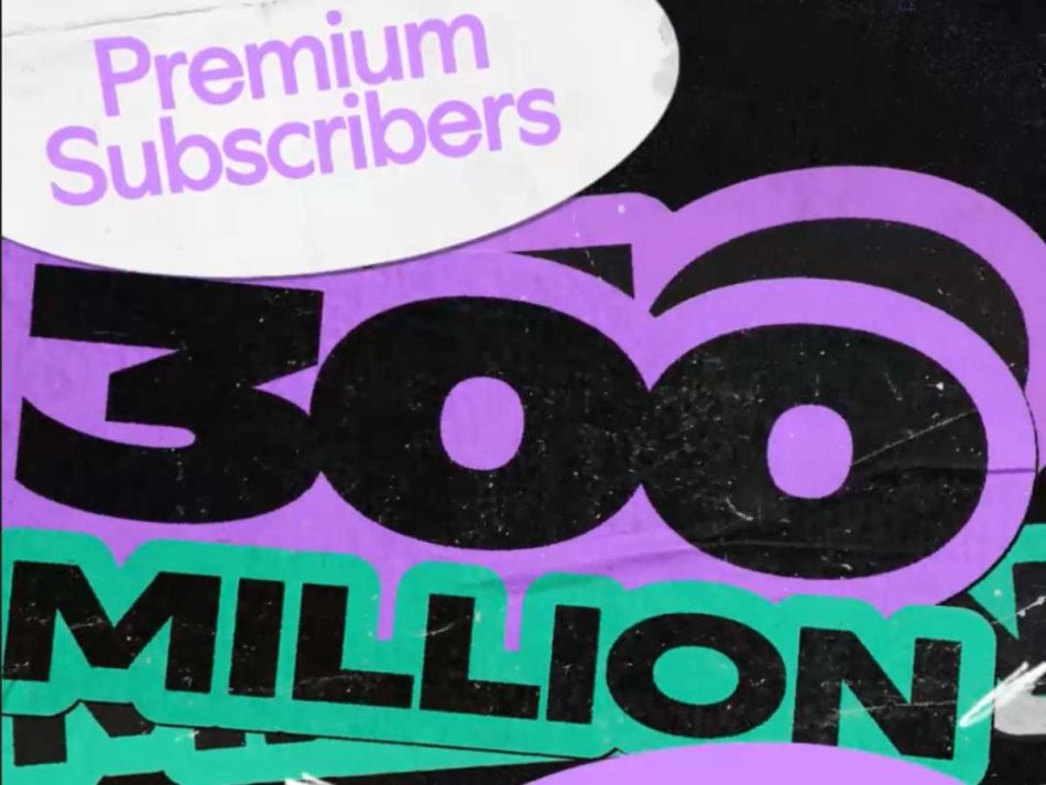 Image from: Spotify Kini Mempunyai 300 Juta Pelanggan Berbayar