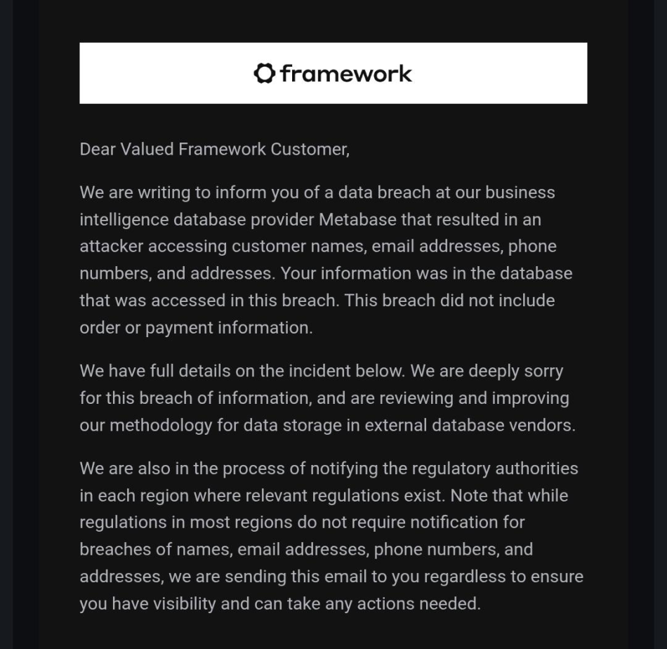Image from: Pangkalan Data Framework Digodam – Pelbagai Butiran Peribadi Pelanggan Terdedah