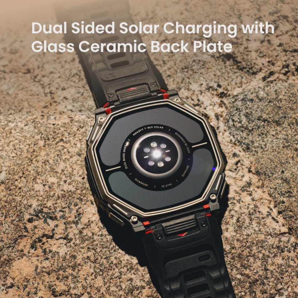 Image from: Amazfit T-Rex Dual Solar Dilancarkan Dengan Pengecasan Solar Dua Hala Dan Bateri 51 Hari