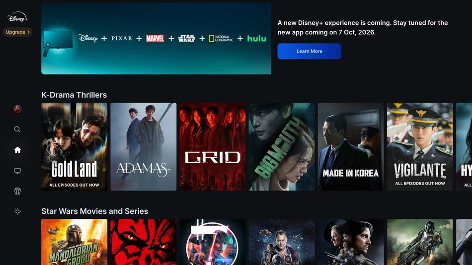 Image from: Disney+ Mengacah Pengalaman Baharu Untuk Pengguna Malaysia Mulai 7 Oktober 2026 – Sejarah Tontonan Akan Hilang