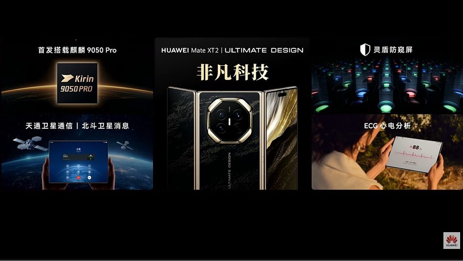 Image from: Huawei Mate XT 2 Dilancarkan Dengan Ciri Skrin Privasi Dan Cip Kirin 9050 Pro