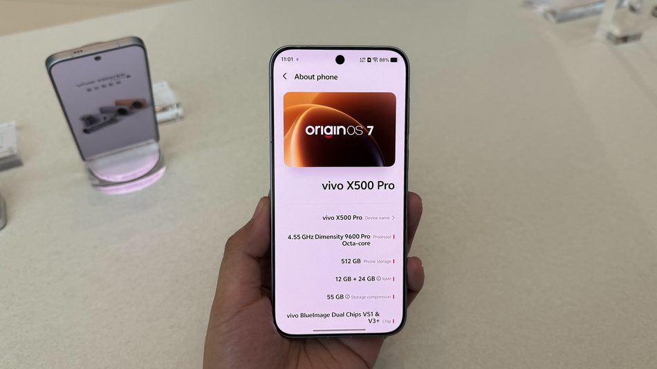 Image from: Vivo X500 Pro Max, X500 Pro Dan X500 Kini Rasmi – Cip Dimensity 9600 Pro, Kamera 200MP ZEISS