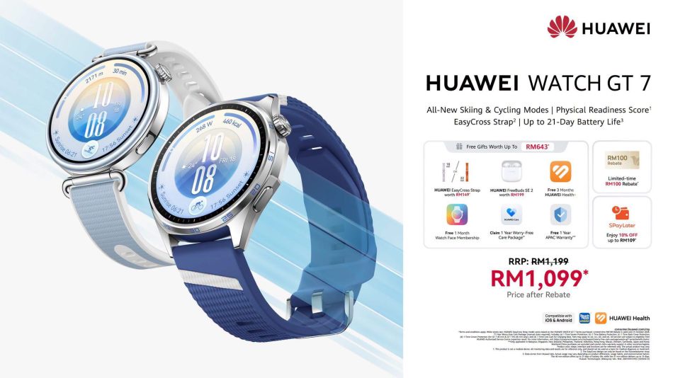 Image from: Huawei Watch GT 7 Dan Watch GT 7 Pro Kini Di Malaysia – Bermula Harga RM1099