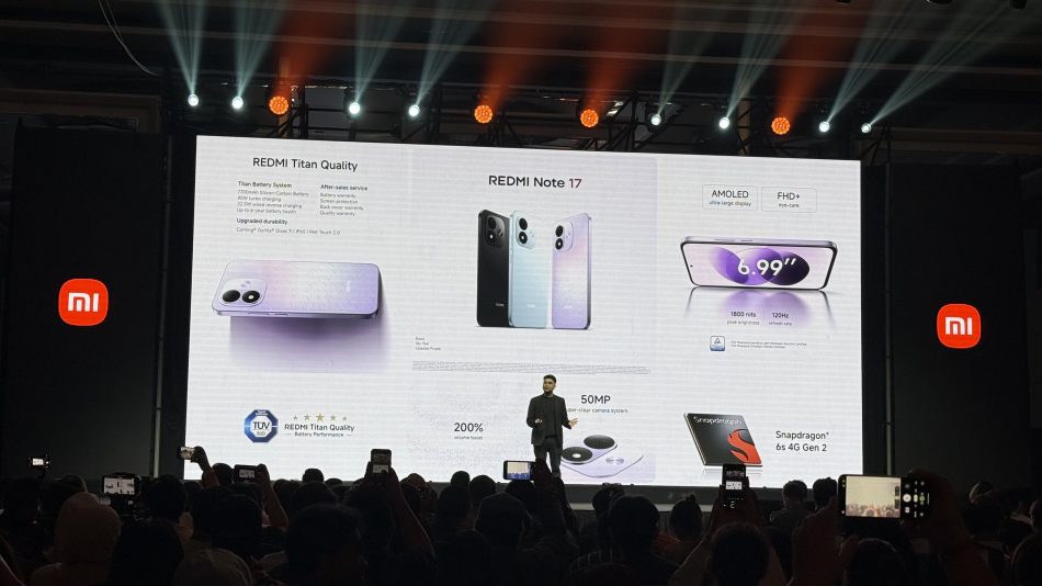 Image from: Redmi Note 17 Dijual Di Malaysia Dengan Harga Bermula RM749