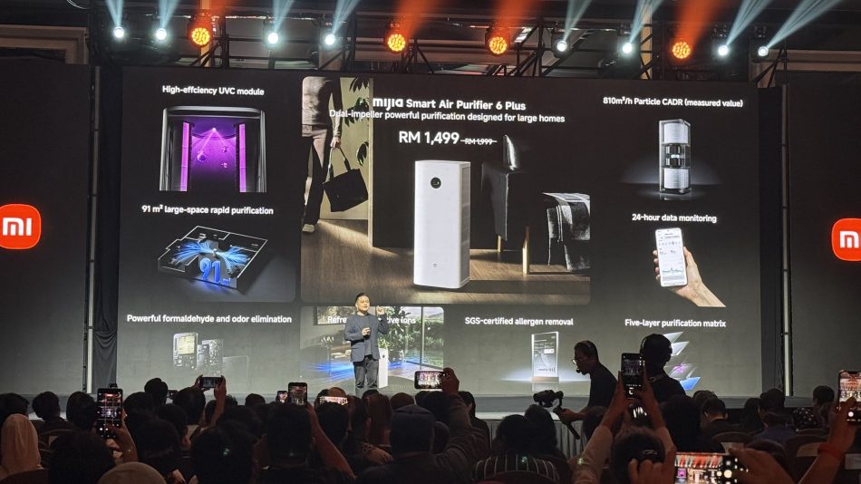 Image from: Mijia Smart Air Purifier 6 Plus Berharga Bermula RM1499 Di Malaysia