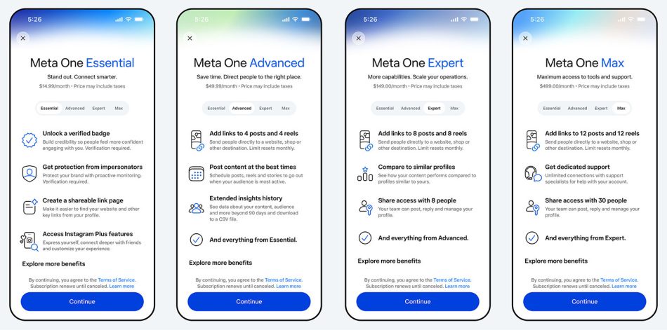 Image from: Pelan Langganan Meta One Dilancarkan Untuk Facebook, Instagram, WhatsApp dan Meta AI