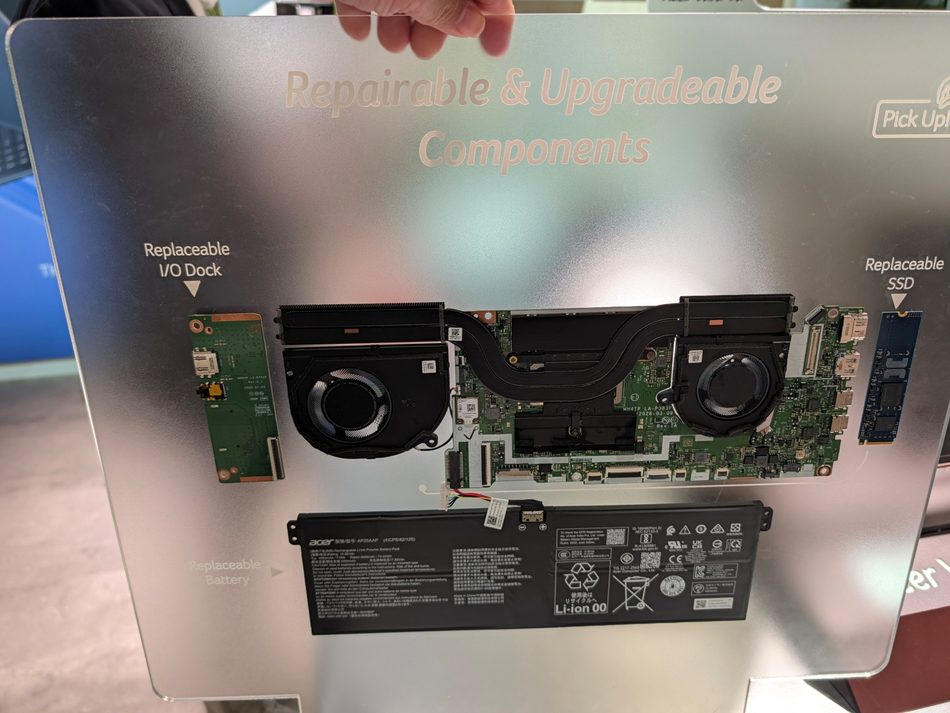 Image from: Pandang Pertama Acer Vero 16 – Acer Semakin Menghampiri Penawaran Komputer Modular