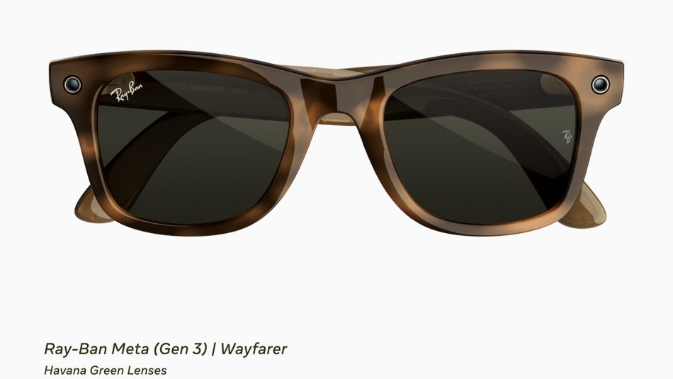 Image from: Ray-Ban Meta (Gen 3) dan Meta Glasses Edisi Lisa Dilancarkan – Bateri Lebih Tahan Lama