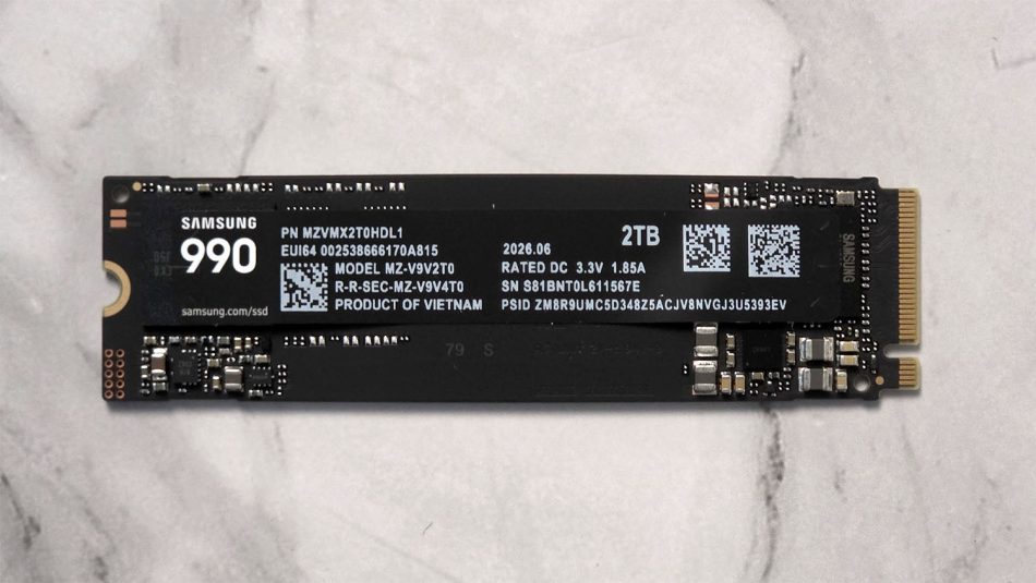 Image from: Ulasan Samsung 990 – SSD Untuk Gaming