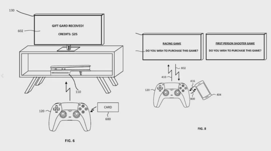 Image from: Sony Menerima Paten Untuk Membuat Pembayaran Nirsentuh Melalui Alat Kawalan DualSense