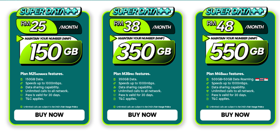 Image from: BeONE Mobile Diperkenalkan Sebagai Perkhidmatan MVNO Terbaru Dikuasakan Rangkaian Maxis