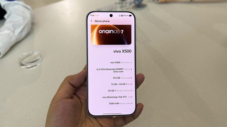 Image from: Vivo X500 Pro Max, X500 Pro Dan X500 Kini Rasmi – Cip Dimensity 9600 Pro, Kamera 200MP ZEISS