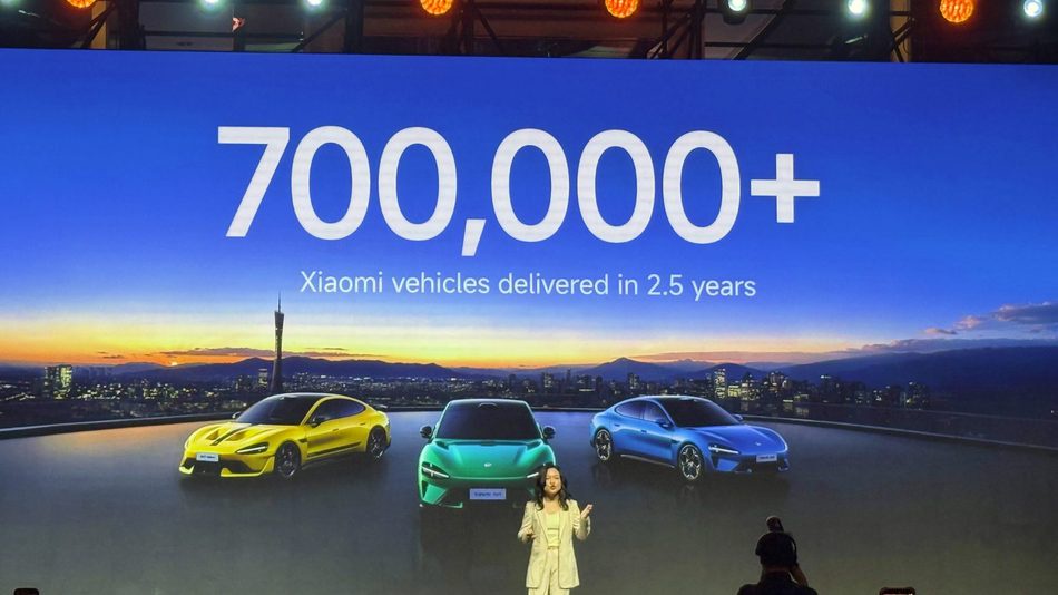 Image from: Xiaomi Telah Menjual Lebih 700,000 Kereta Elektrik Sejak 2024