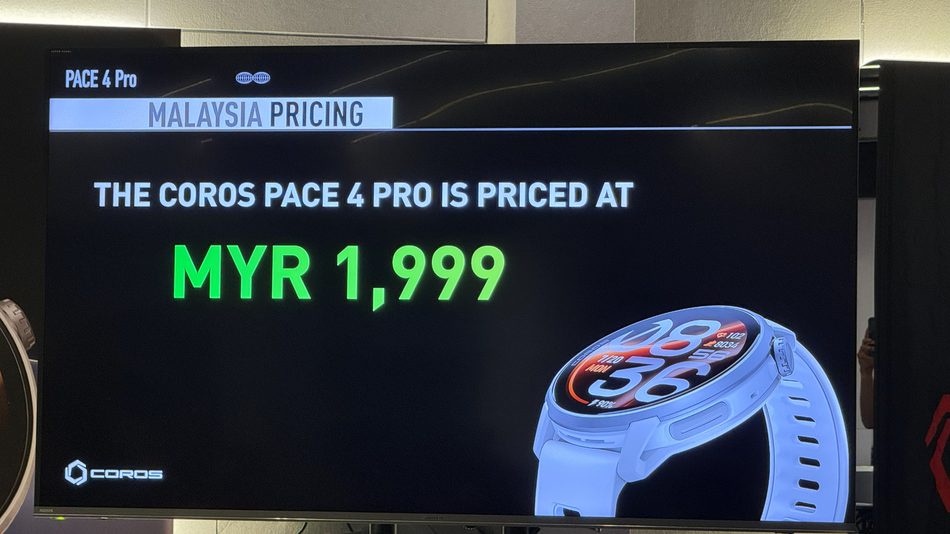 Image from: Coros Pace 4 Pro Dijual Di Malaysia Pada Harga RM1999