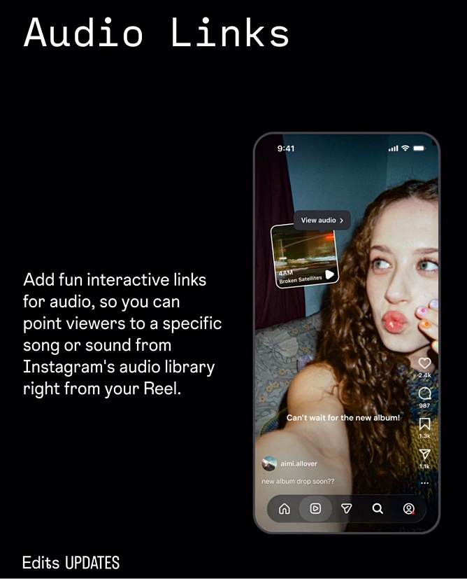 Image from: Edits Kini Sokong Fungsi ‘Audio Links’ Untuk Kandungan Lebih Kreatif