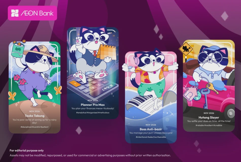 Image from: AEON Bank Perkenalkan Ciri AI Baharu Untuk Analisis Tabiat Kewangan Pengguna – Financial Purr-Sona