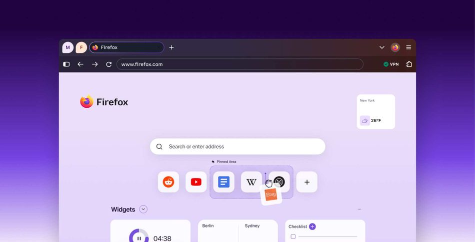 Image from: Mozilla Firefox Kini Hadir Dengan Rekaan Baharu