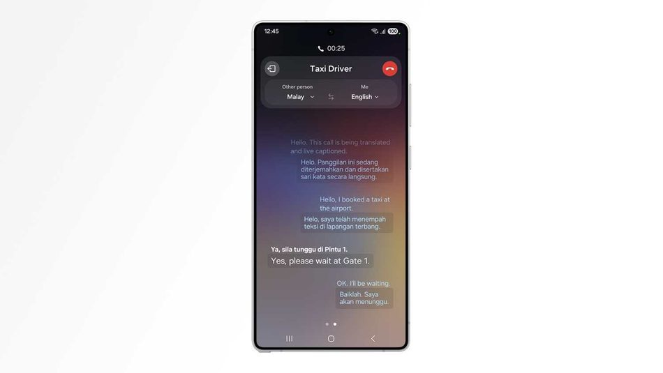 Image from: Galaxy AI Menambah Sokongan Bahasa Melayu – Termasuk Untuk “Call Assist” dan “Live Translate”