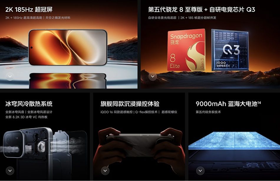 Image from: iQOO Neo12 Kini Rasmi Dengan Skrin AMOLED 185Hz Dan Bateri 9,000mAh
