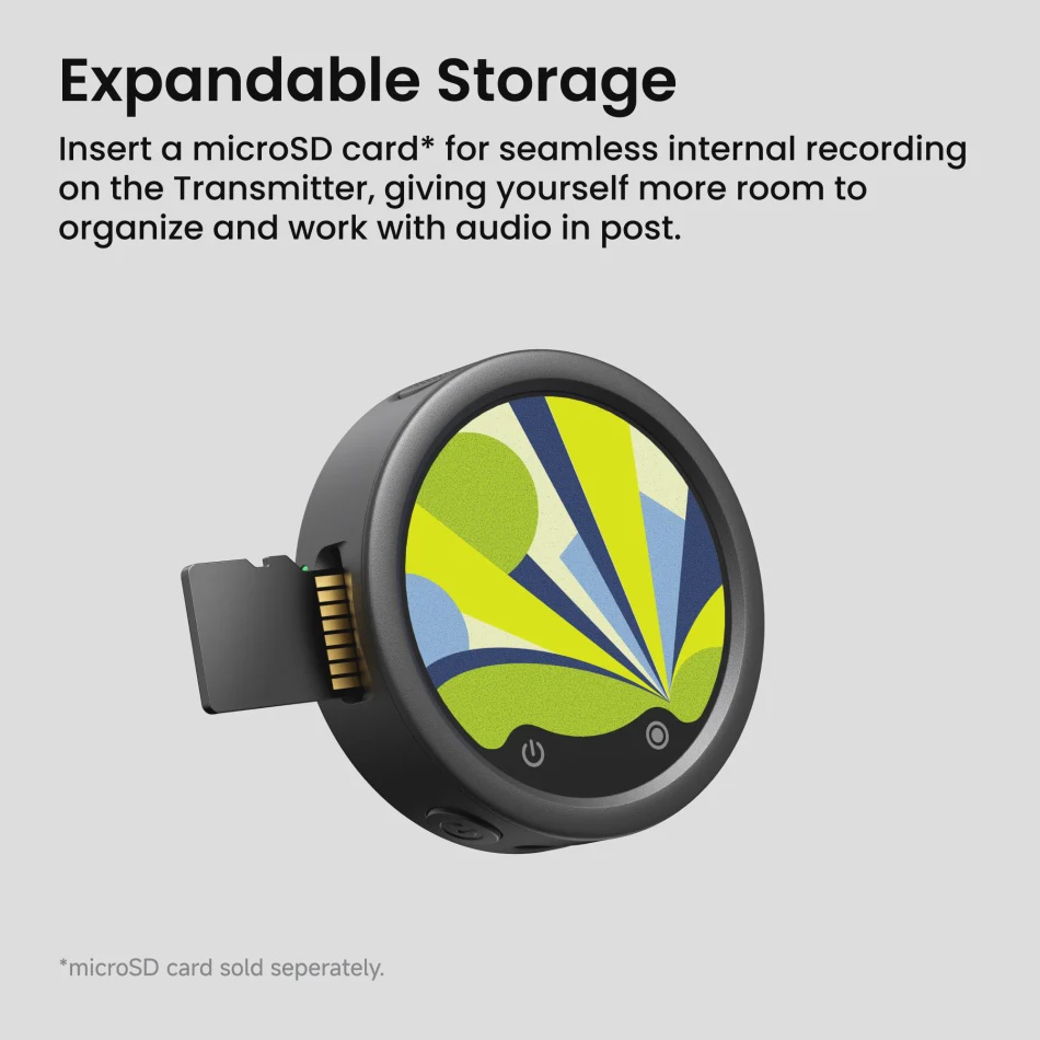 Image from: Insta360 Mic Diperkenalkan Dengan Skrin E‑Ink, Rakaman 32‑Bit Float Dan Slot MicroSD