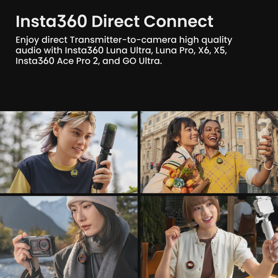 Image from: Insta360 Mic Diperkenalkan Dengan Skrin E‑Ink, Rakaman 32‑Bit Float Dan Slot MicroSD